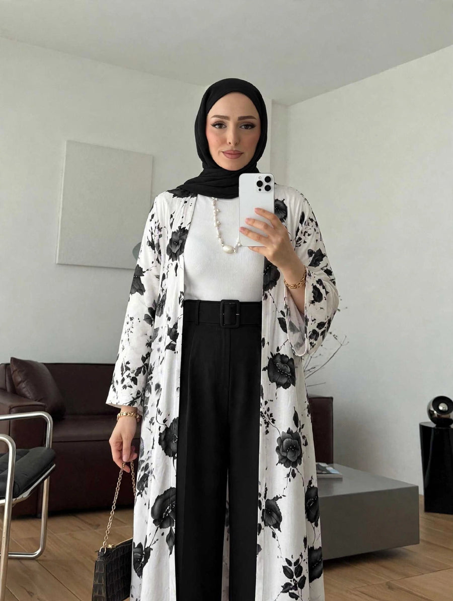طقم 3 قطع بحزام 088 — لوك بوك — أسود